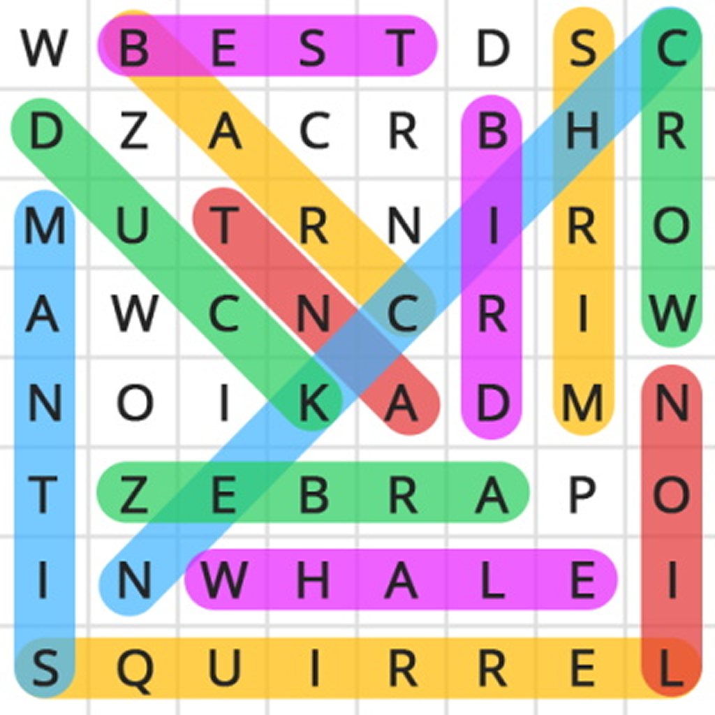 Play Word Search - Free Online Brain Puzzle Game | VGINIUS